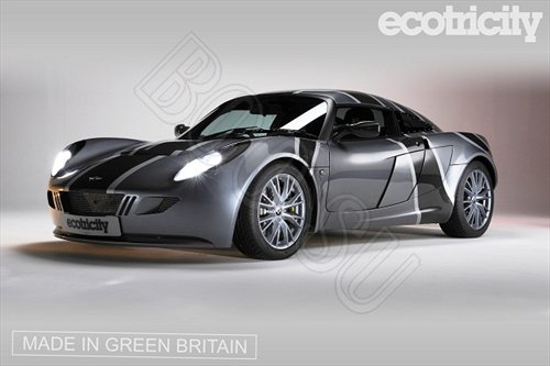 Автомобиль создан на базе спорткара Lotus Exige (фото Ecotricity).